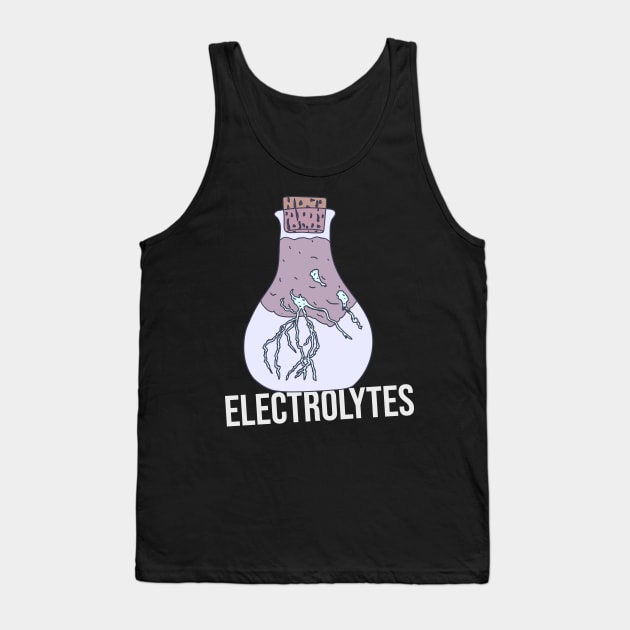 Electrolytes - Lightning in a Bottle Tank Top by DeWinnes